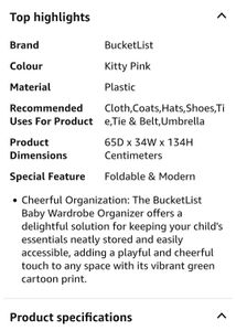 Hello Kitty Kids Storage