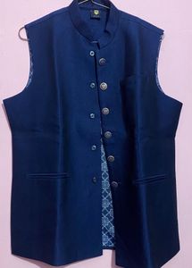 Men's Navy Blue Waistcoat