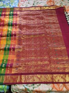 Elegant Checked Saree