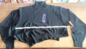 Elegant Black Turtleneck Sweater