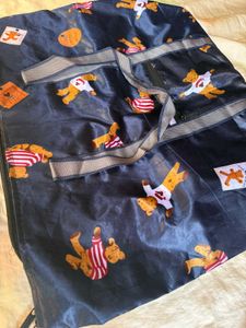 Vintage Teddy Bear Print Jacket