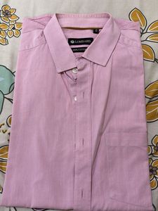 Lombard Pink Cotton Shirt