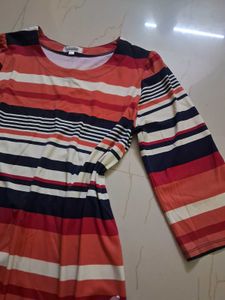 Striped Casual Dress