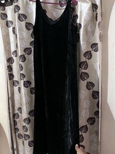 Black Velvet Dress