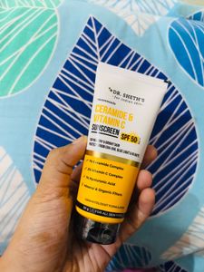 Dr Sheth ceramide vitamin c Sunscreen