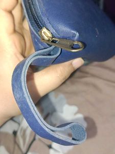 Navy Blue Small Pouch