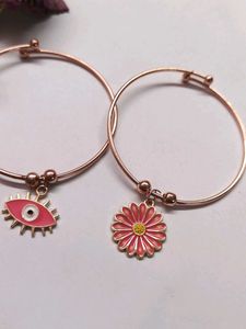 Rose Gold Bracelet Set Of 3