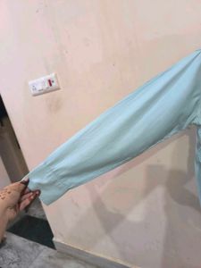 Sky Blue Solid Shirt From H.D.Lee.