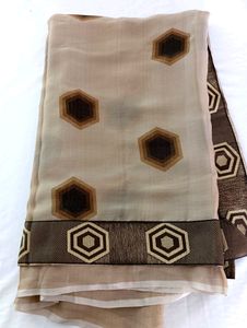 Tan Coloured Saree (Women)