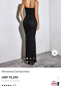 Savana Black Sequin Dress