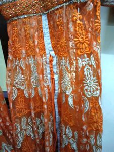 Peplum Heavy Gown Or Lehenga Set