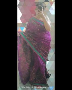 Embroidered Saree
