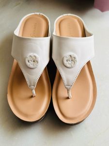 White Heels Wedge
