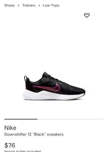Nike downshifter 12 . Original Sports shoe