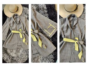 💛Belted Plaid Blazer💛