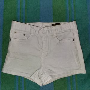 White Shorts