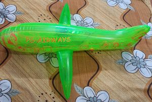 Inflatable PS Airways Airplane Toy