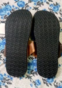 Men&#39;s Synthetic Leather Slippers