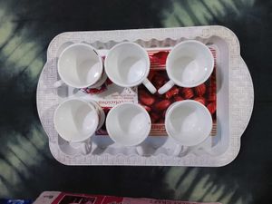 Floral Tea Cup Set