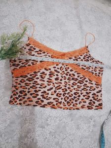 Leopard Print Cami Top