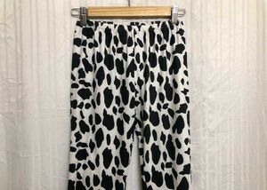 White &amp; Black Cotton Leggings