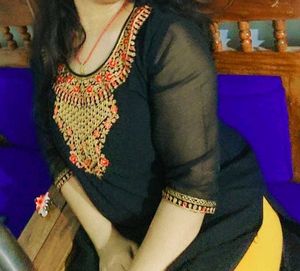 Embroidery Black Kurti