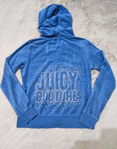 🔥🫦Y2K Juicy couture  Velour Zip-Up Hood💅