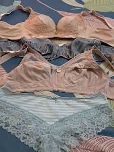 Combo Of Four Imported Fabric Bra