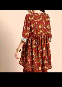 Anouk Pure Cotton Kurti Sharara Set
