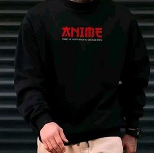 Anime Printed Sweatshirt For Boys