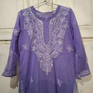 Chikankari Kurti