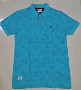 Stylish Blue Polo T-Shirt