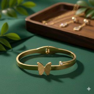 Butterfly Bangle Bracelet