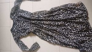 Leopard Print Kurti