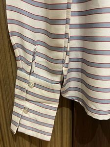 Striped Ruffle Top