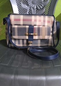 Checkered Handbag