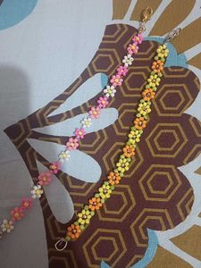 Daisy Seed Beads Bracelet