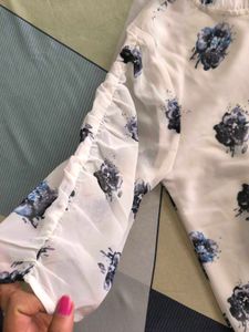Vero Moda Floral Ruffle Top