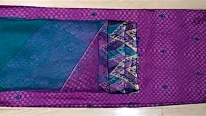 Unstitched Dress Material Of Top, Bottom &amp; Dupatta