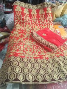 Red & Gold Lehenga Choli