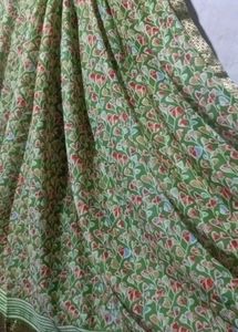 S16 Beautiful Printed Saree With Blouse