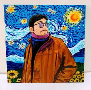 Custom Illustration Portrait Painting