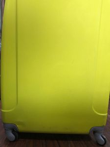 Yellow Hardshell Carry-On Suitcase
