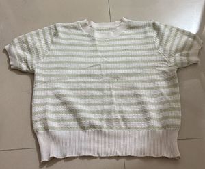 Striped Knit Top