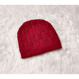Women's Beanie Cap Maroon