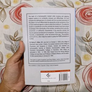 Allen&#39;s Keynote Homoeopathic Materia Medica