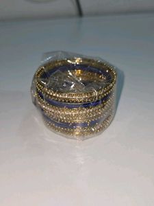Pink &amp; Gold Bangle Set
