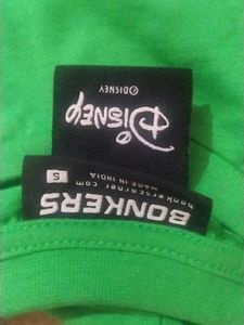 Green Graphic Baby Tee