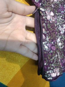 Purple Lehenga Choli Set