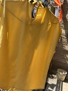 Casual Yellow Top